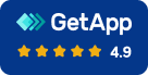 Movegistics 4.9-star rating on GetApp